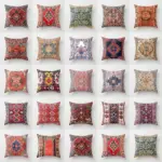 Nordic Pillow Case Moroccan Style Pillow Indian Bohemian Luxury Living Room Bedroom Cushion Cover Lumbar Pillowslip Home Decor