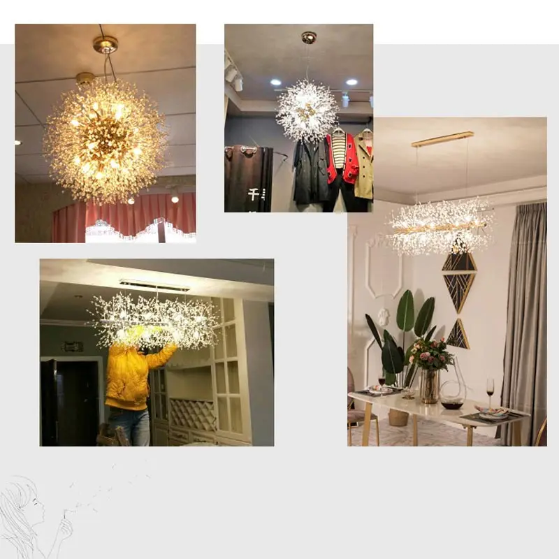 Hanging Pendant Lights Kitchen Fixture Dining Living Room Loft Bedside Lamp Nordic Style Suspension Home Decor Indoor Lighting - Image 6