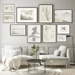 Vintage Flower Plants Sketch Art Prints Neutral Gallery Wall Art Pictures Canvas Painting Farmhouse Country Decoration Posters