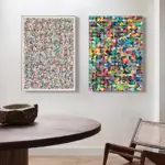 Colorful Watercolor Posters and Prints Modern Abstract Art Canvas Painting Minimalism Wall Art Picture Home Decoration