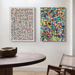 Colorful Watercolor Posters and Prints Modern Abstract Art Canvas Painting Minimalism Wall Art Picture Home Decoration