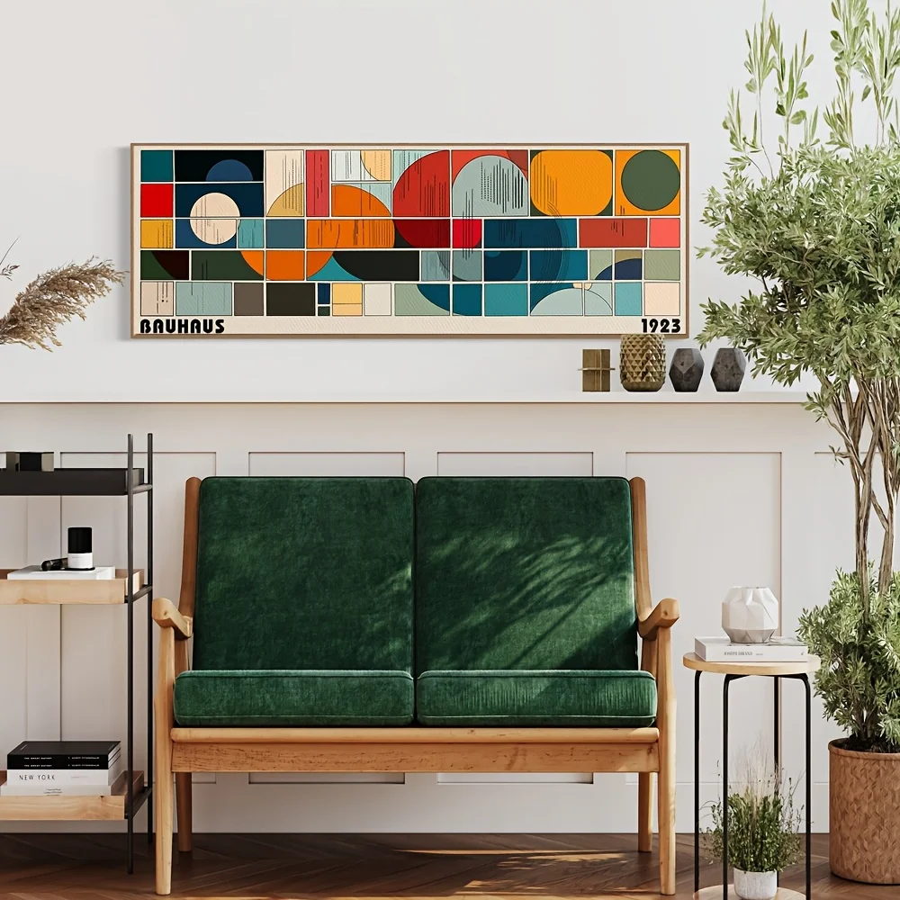 Bauhaus 1923 Art Abstract Canvas Prints Poster Japanese Retro Large Horizontal Art Prints Wall Art Home Decor Art Poster Gifts - Image 3