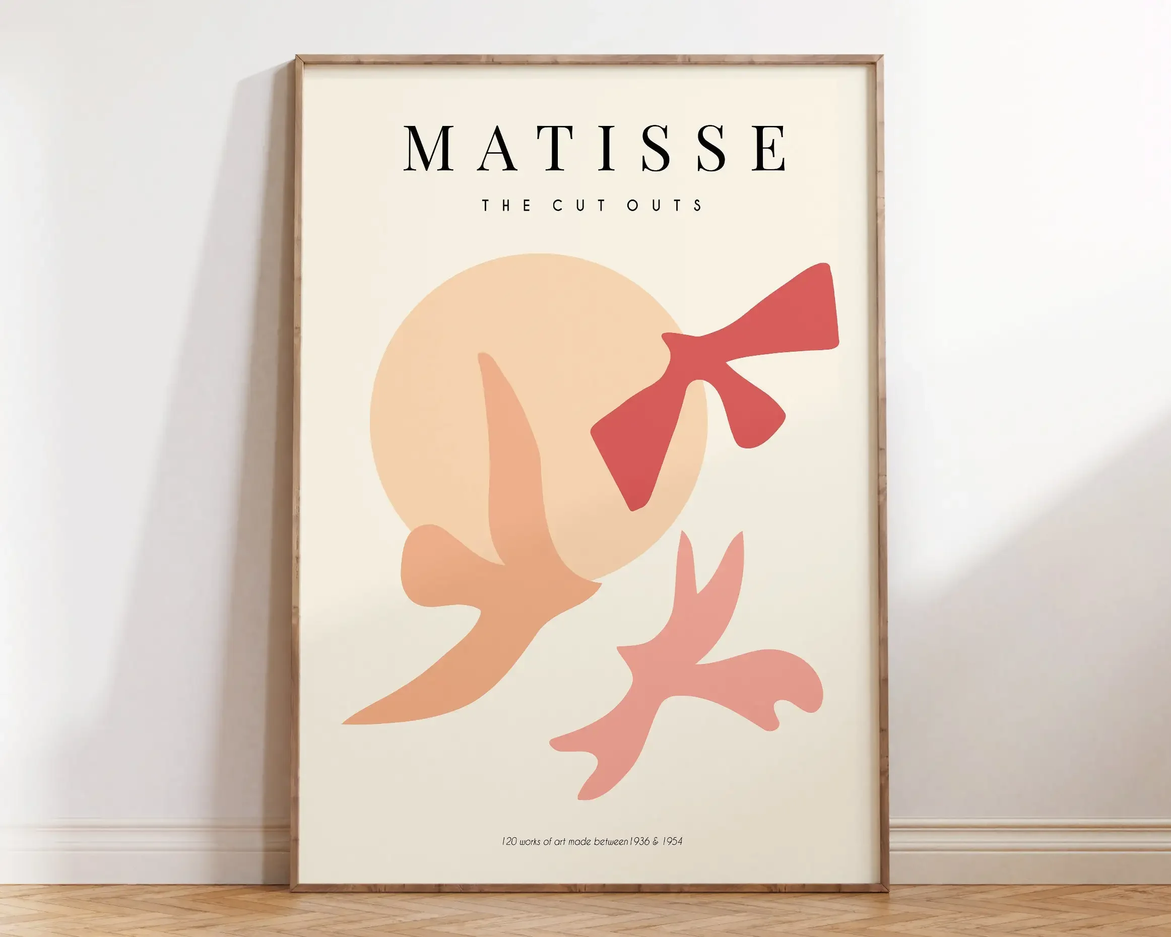 Abstract Flowers Matisse Poster and Prints Flower Market Matisse Floral Canvas Matisse Botanical Cut Outs Exhibition Paintings - Image 3
