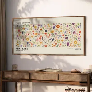 Henri Matisse Print, Aesthetic Matisse Poster for Modern Gallery Exhibition Art, Minimalist Wall Art, Matisse Cut Outs Gift Idea