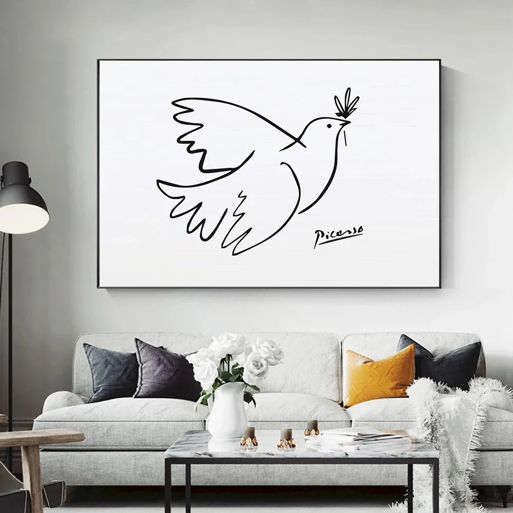 Bohemian Style Minimalist Canvas Painting Sexy Girl Abstract Line Poster Print Nordic Mural Wall Art Living Room Home Decoration - Image 4