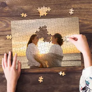 35/300/500/1025pcs Personalized Custom Photo Puzzle Friend Upload Photo For Customized Puzzle Unique Gift For Family Friends Spe