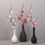New Artificial Flower Branch Simulation Plum Blossoms Flowers Flores Sakura Tree Home Table Living Room Wedding Decoration