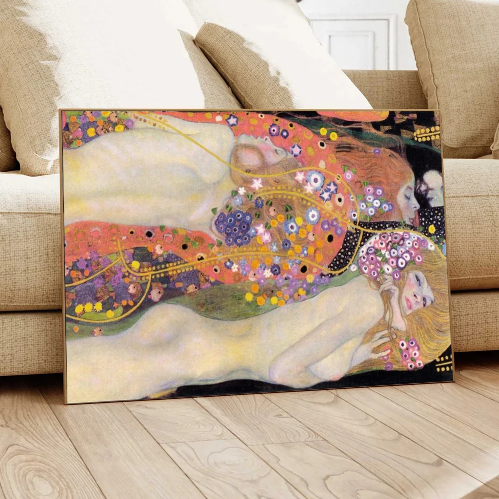 Gustav Klimt Poster Litzlberg at Attersee Painting Church at Unterach Print Abstract Landscape Canvas Painting Wall Art Decor - Image 5