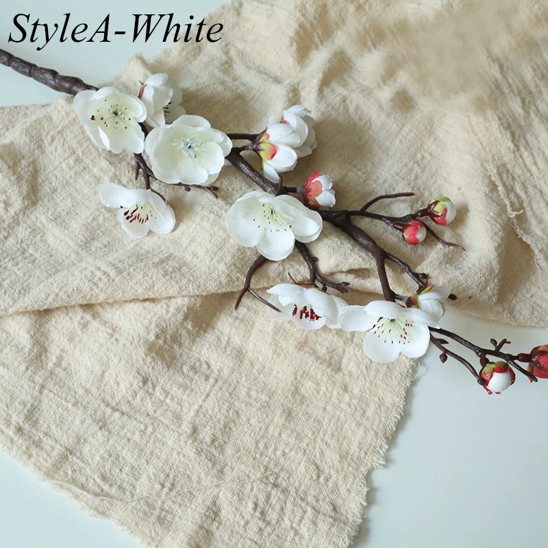 New Artificial Flower Branch Simulation Plum Blossoms Flowers Flores Sakura Tree Home Table Living Room Wedding Decoration - Image 2