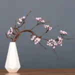 Artificial Flowers Cherry Blossoms Tree Branch Silk Flowers Sakura Fake Plants Flower Branch For Diy Wedding Table Home Decor