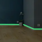 Luminous Band Baseboard Wall Sticker Living Room Decor Bedroom Home Decoration Decals Stair Glow In The Dark DIY Strip Wallpaper