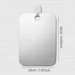 Shower Mirror High-Definition Acrylic Bathroom Mirror For Bathroom Use