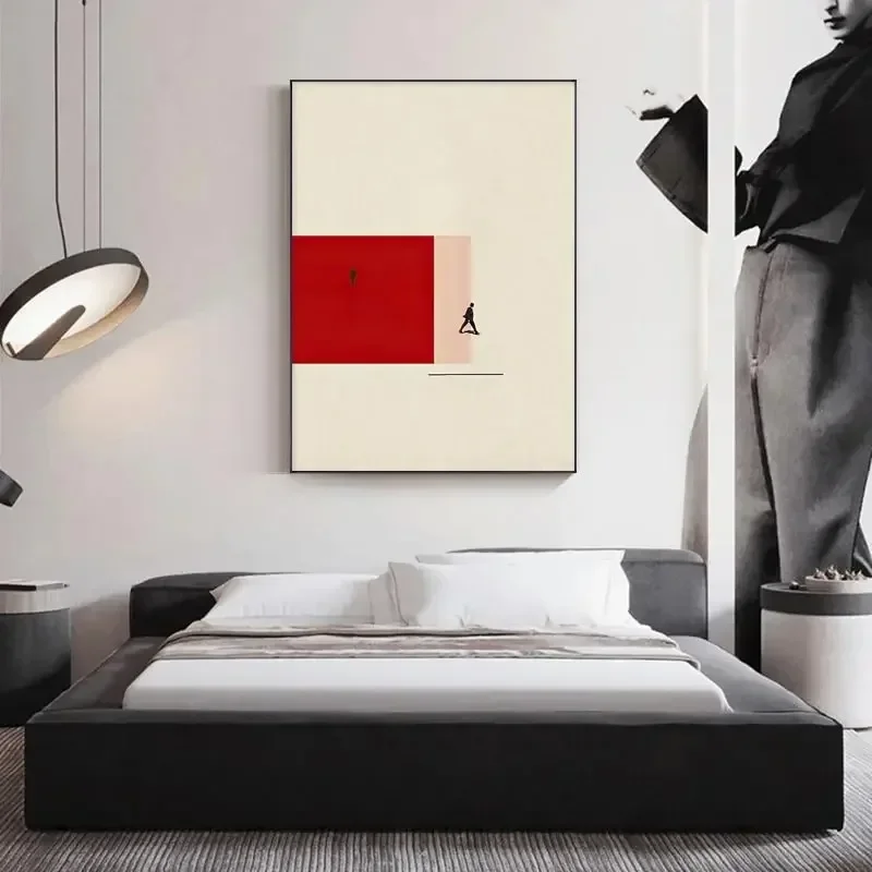 Abstract Character Wall Art Canvas Painting Humorous Posters Modern Living Room and Home Decor Color Pictures Wall Art - Image 4