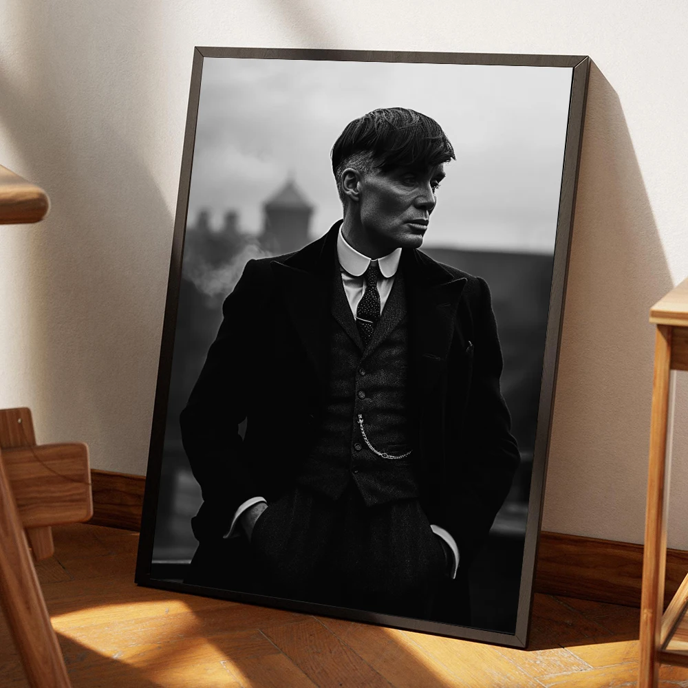 Classic Vintage Movie Posters Black Film Characters Posters and Picture Canvas Painting Wall Art Home Decor Print Mural Cuadros - Image 5