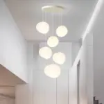 Modern home decor led lights pendant light lamps forstaircase Chandeliers for living room hanging light indoor lighting