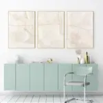 Beige Brush Strokes Neutral Nordic Abstract Poster Canvas Painting Modern Minimalist Boho Wall Print Pictures Living Room Decor