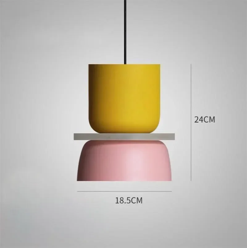 New Modern Pendant Lamp Led Nordic Hanging Suspension Bedside Living Bedroom Study Bar Dining Room Lighting Macaron Decor Lights - Image 4