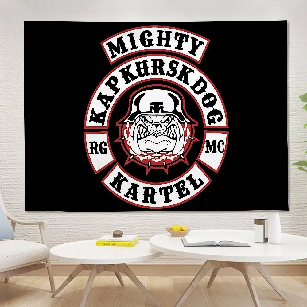 M-Mongrel-Mob Tapestry Wall Hanging Tapestry Art Deco Blanket Curtain Hanging At Home Bedroom Living Room Decor - Image 2