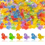 100pcs Cute Mini Resin Lizard Miniature, Glow in The Dark Tiny Animal Figures for Micro Landscape, Home DIY Craft Decoration
