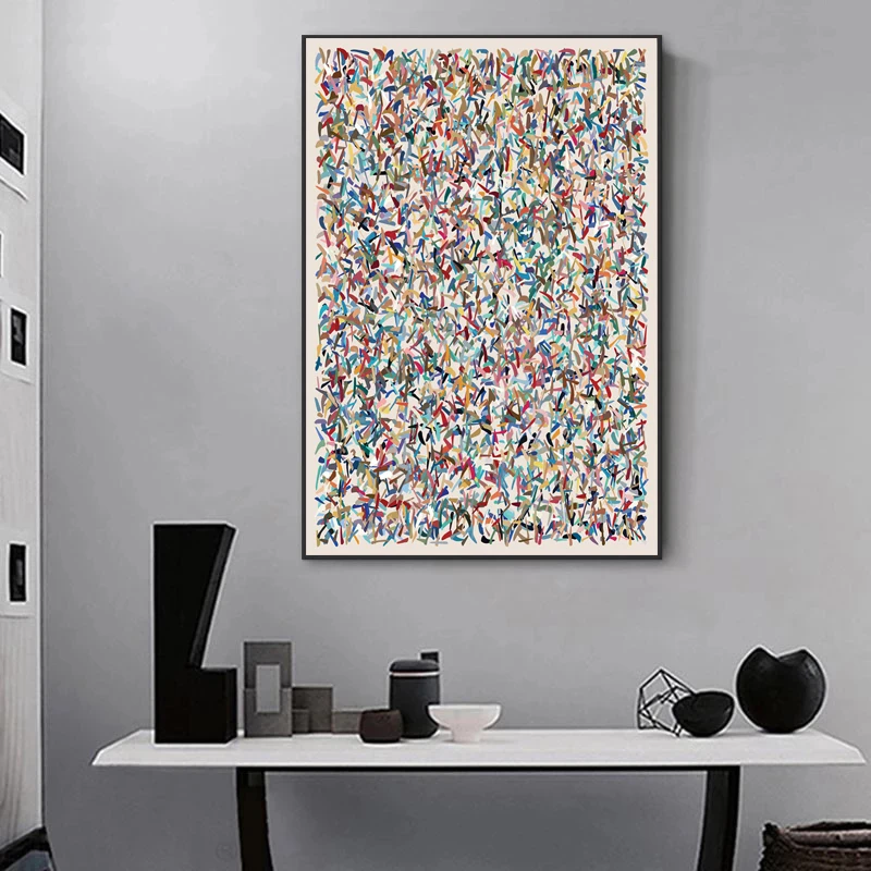 Colorful Watercolor Posters and Prints Modern Abstract Art Canvas Painting Minimalism Wall Art Picture Home Decoration - Image 2