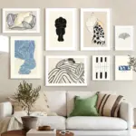 Modern Minimalist Wall Art Line Girl Body Abstract Bohemian HD Canvas Poster Print Home Bedroom Living Room Decoration