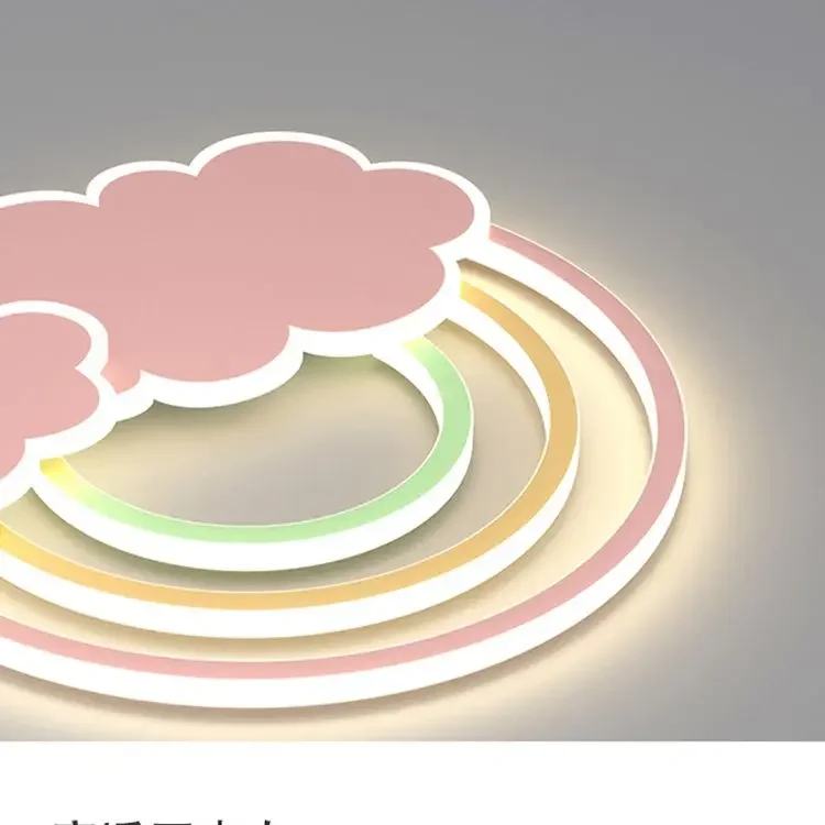 Modern Ceiling Lights Nordic Minimalist Rainbow Cloud LED Lamp for Home Decoration Children's Rooms Bedrooms Lighting Fixtures - Image 6