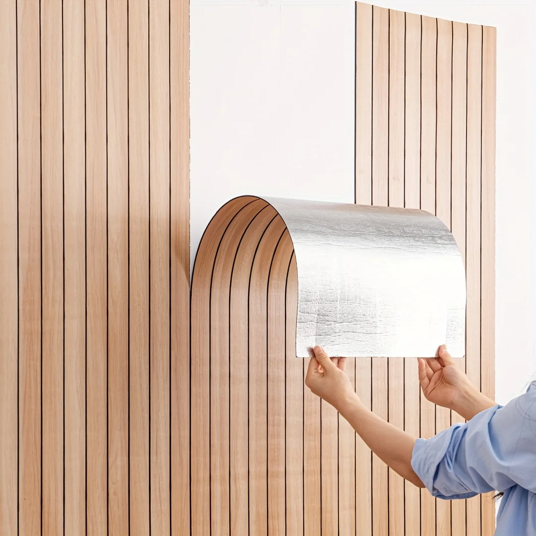 1 Roll Self-Adhesive Wall Panel Sxp Foam Stickers Peel and Stick 3D Wall Sticker Easy to DIY Suitable for Ceiling, Living Room - Image 5