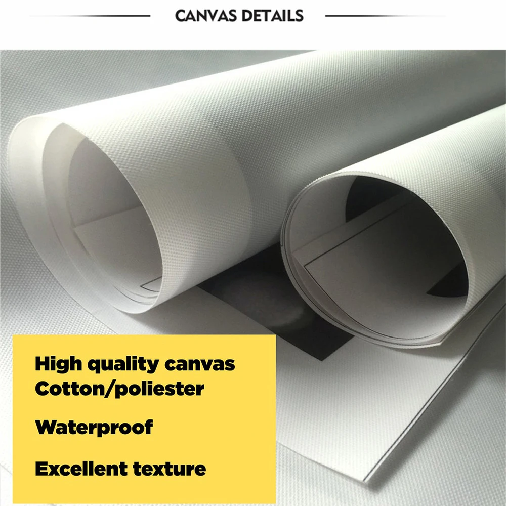 3D Textured Effect Painting, Large Abstract White Flower Poster, Minimalist Wall Art Canvas Print, Living Room Home Decor Cuadro - Image 6