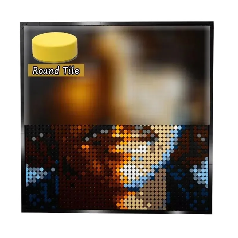 Classic Pixel Art Painting Building Blocks Set Mosaic DIY Bricks Movie Toys Wall Decorations Challenging Creative Christmas Toy - Image 6