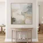 Contemporary Abstract Neutral Beige Poster Canvas Painting Nordic Minimalist Wall Art Pictures Modern Living Room Home Decor