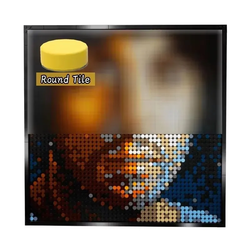 Classic Pixel Art Painting Building Blocks Set Mosaic DIY Bricks Movie Toys Wall Decorations Challenging Creative Christmas Toy - Image 5