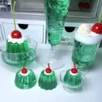 Retro Blue Tangerine Cream Soda Jelly Ornaments Showa Style Tea Decoration Cute Girl Dripping Glue Finished Product Photo Props