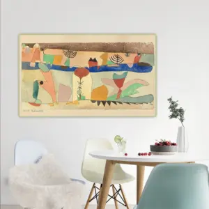 Citon Paul Klee《Parkland.1920》Canvas Art Oil Painting Artwork Print Poster Picture Wall Decor Home Living Room Decoration
