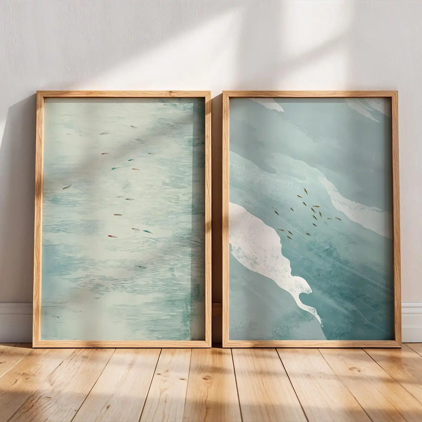 Japandi Wall Art Minimalist Pink Sunset Print, Scandinavian Zen Decor, Abstract Landscape Artwork, Earth Tones Boho Wall Decor - Image 4