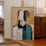 Modern Abstraction Intertwined Souls Art Painting Print Canvas Poster picture For Living Room Bedroom Wall Art Home Decor