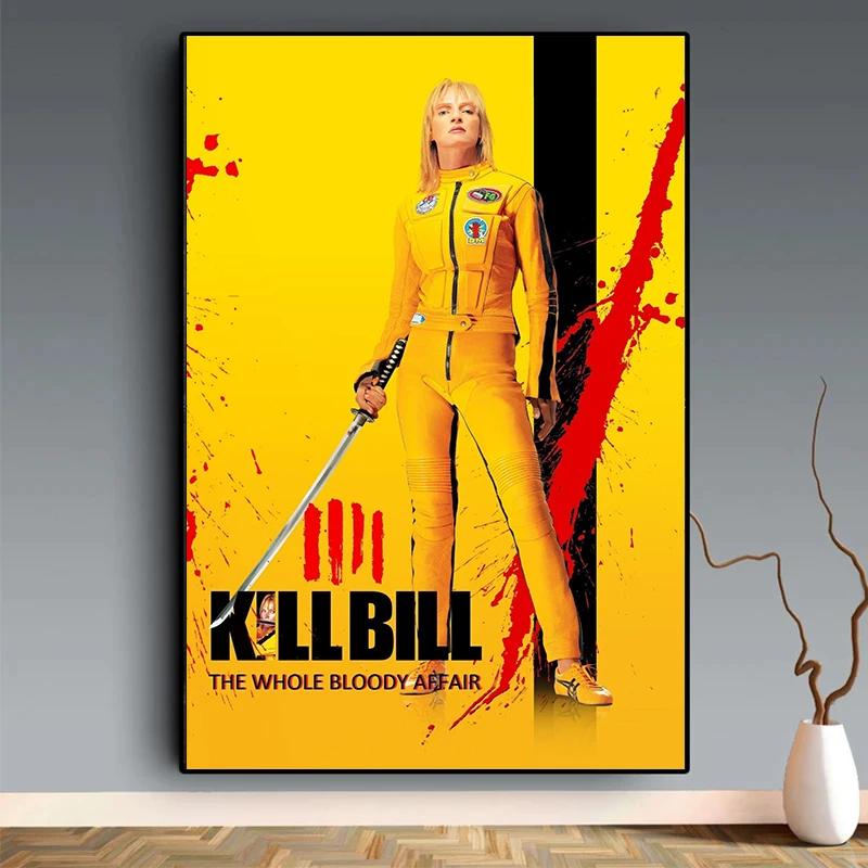 Classic Hot Movie Kill Bill Poster Film Canvas Painting Modern Wall Art Prints Bedroom Study Studio Living Room Home Decoration - Image 2
