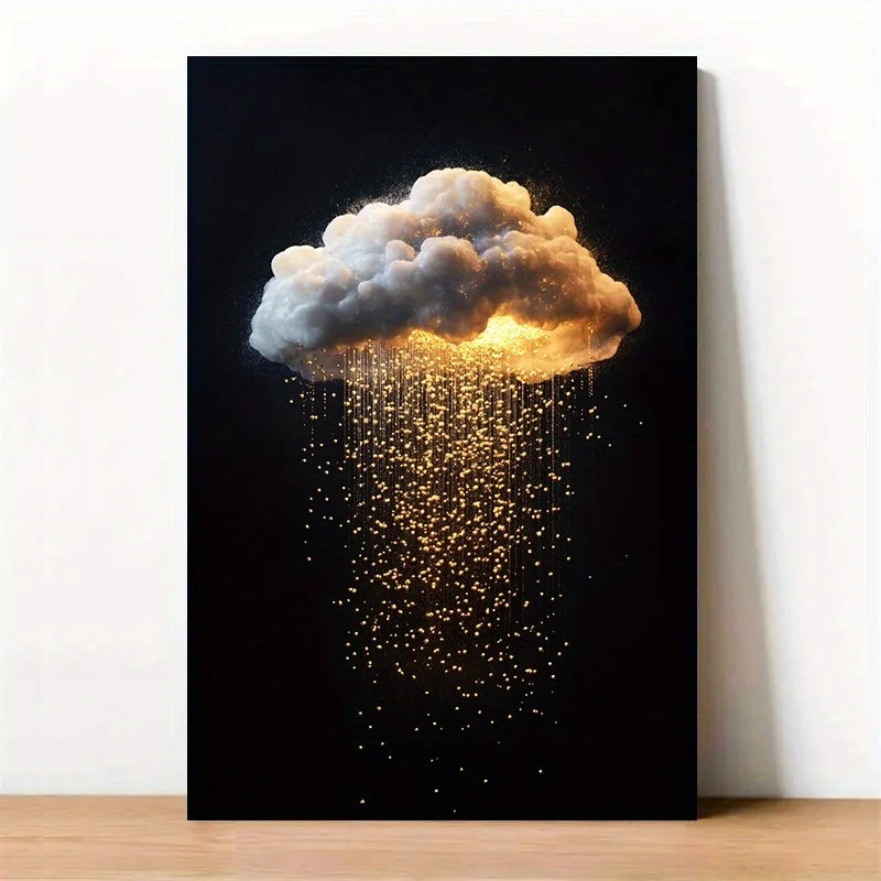 Modern Minimalist Abstract Cloud Wall Art, Suitable for Living Rooms and Bedrooms, Housewarming Gifts or Art Decoration Posters - Image 3