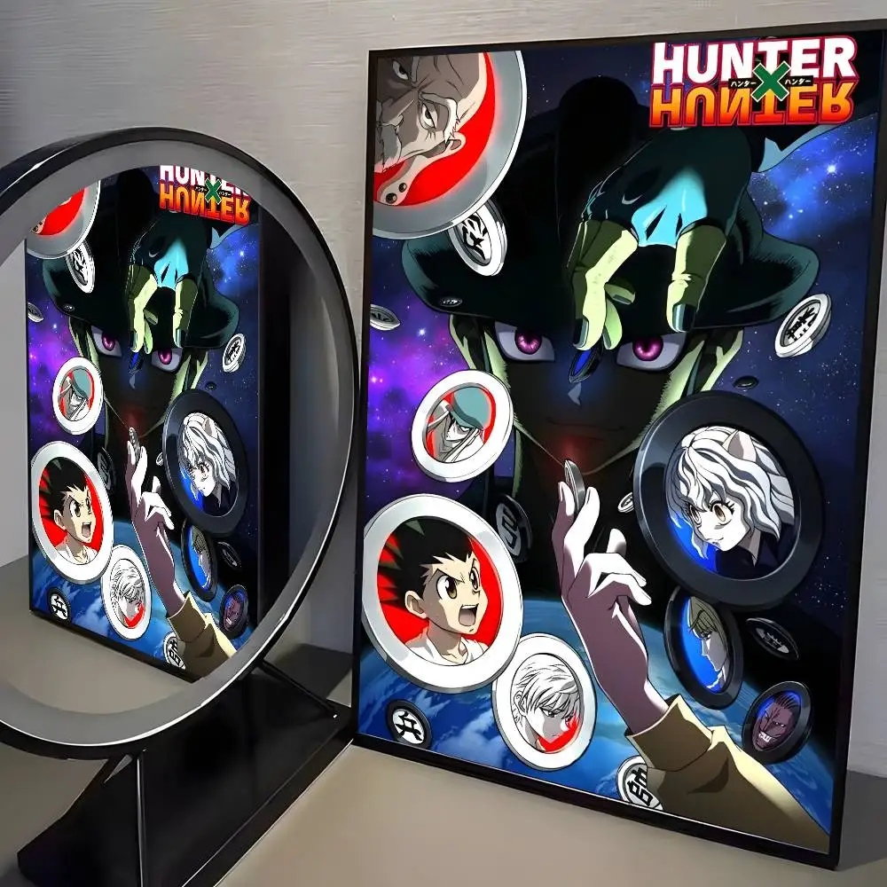 PC Hot Japan Anime Hunter X Hunter poster art HD canvas advanced aesthetic Printing Paper Wall Art for Living Room Home Decor - Image 6