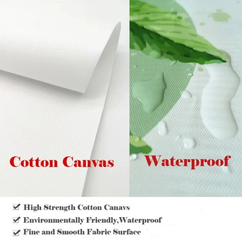 Gold Leaf and Trunk Texture Abstract Wall Art Gold Canvas Poster Print Decorative Picture Painting Modern Living Room Home Decor - Image 4