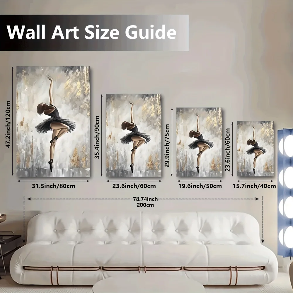 1pc, Fashionable frameless canvas art print modern, Easter gift, Decorative hanging decorations, Bedroom Livingroom Corridor Off - Image 5