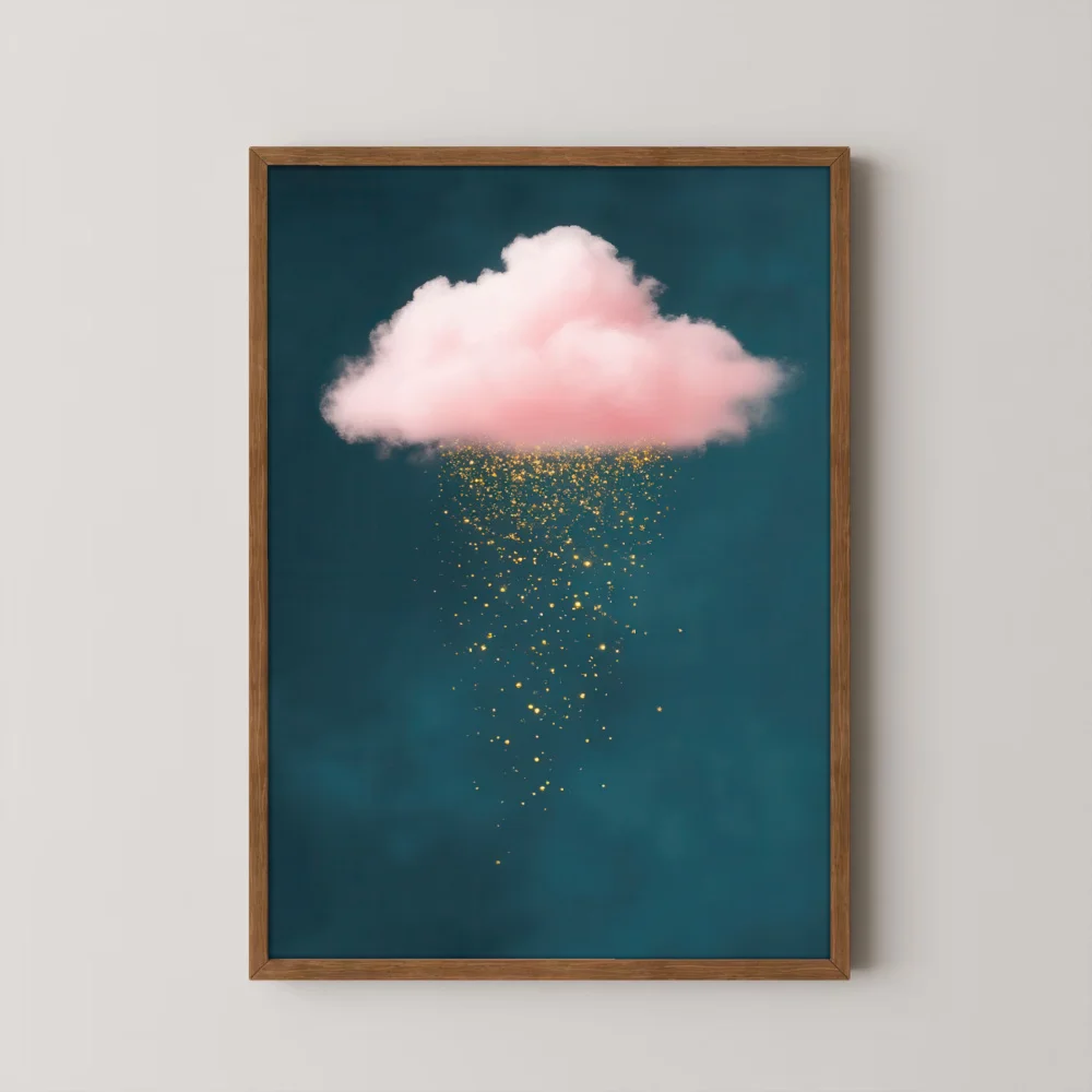 Modern Minimalist Abstract Cloud Wall Art, Suitable for Living Rooms and Bedrooms, Housewarming Gifts or Art Decoration Posters - Image 5