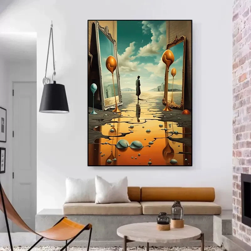Surrealism Famous Artwork By Salvador Dali Posters and Prints Canvas Painting Wall Art Pictures for Living Room Home Decor - Image 3