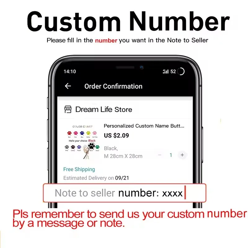 3Pcs Custom House Number Vinyl Decal Waterproof Garbage Can Rubbish Trash Bin Sticker Home Decor - Image 2