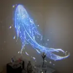 Galaxy Whale projection lamp Ornament Projector Bedroom Romantic Starry Decor Jellyfish Photoprop Background Interior Accessorie