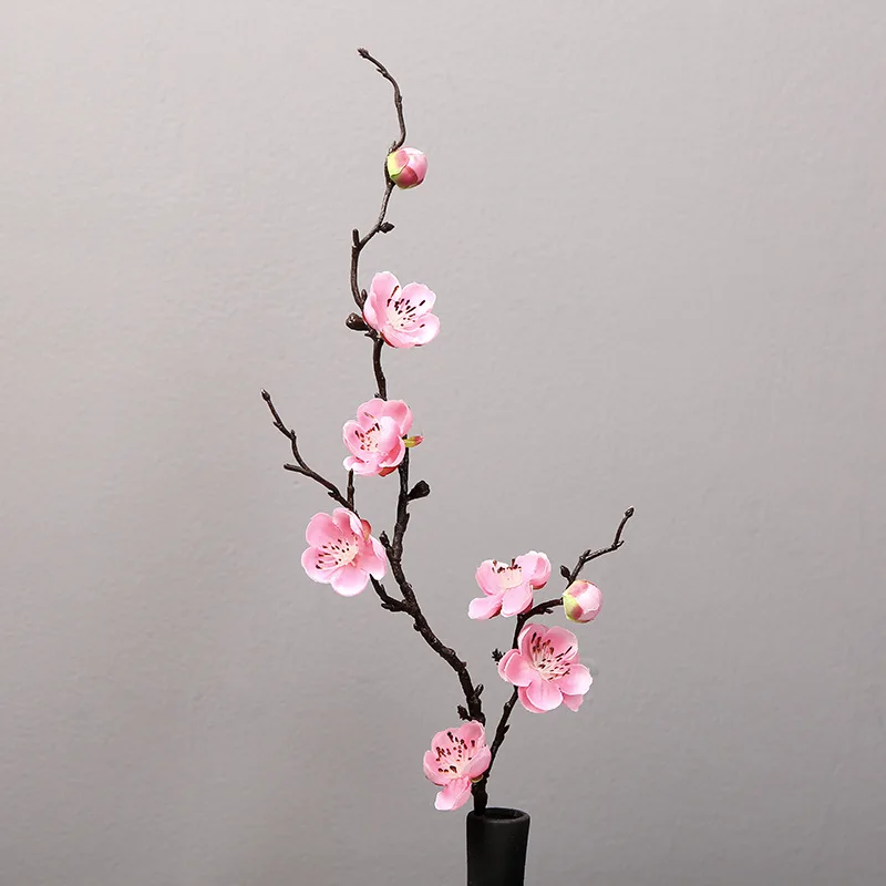 New Artificial Flower Branch Simulation Plum Blossoms Flowers Flores Sakura Tree Home Table Living Room Wedding Decoration - Image 5