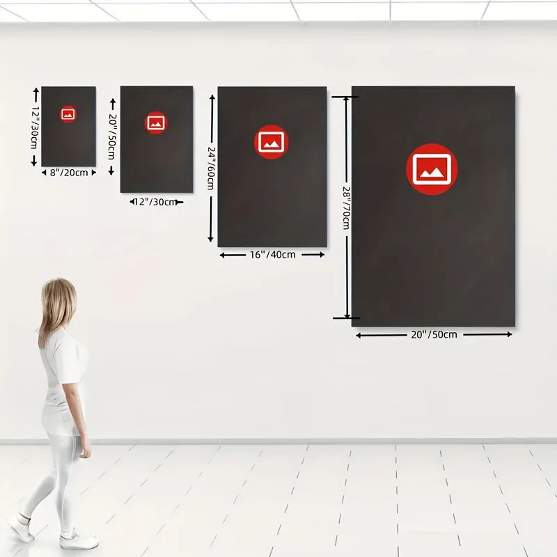 Funny Cat Canvas Wall Art Print-‘Are You Pooping?’ Bathroom Decor Poster for Toilet and Home Gift - Image 5