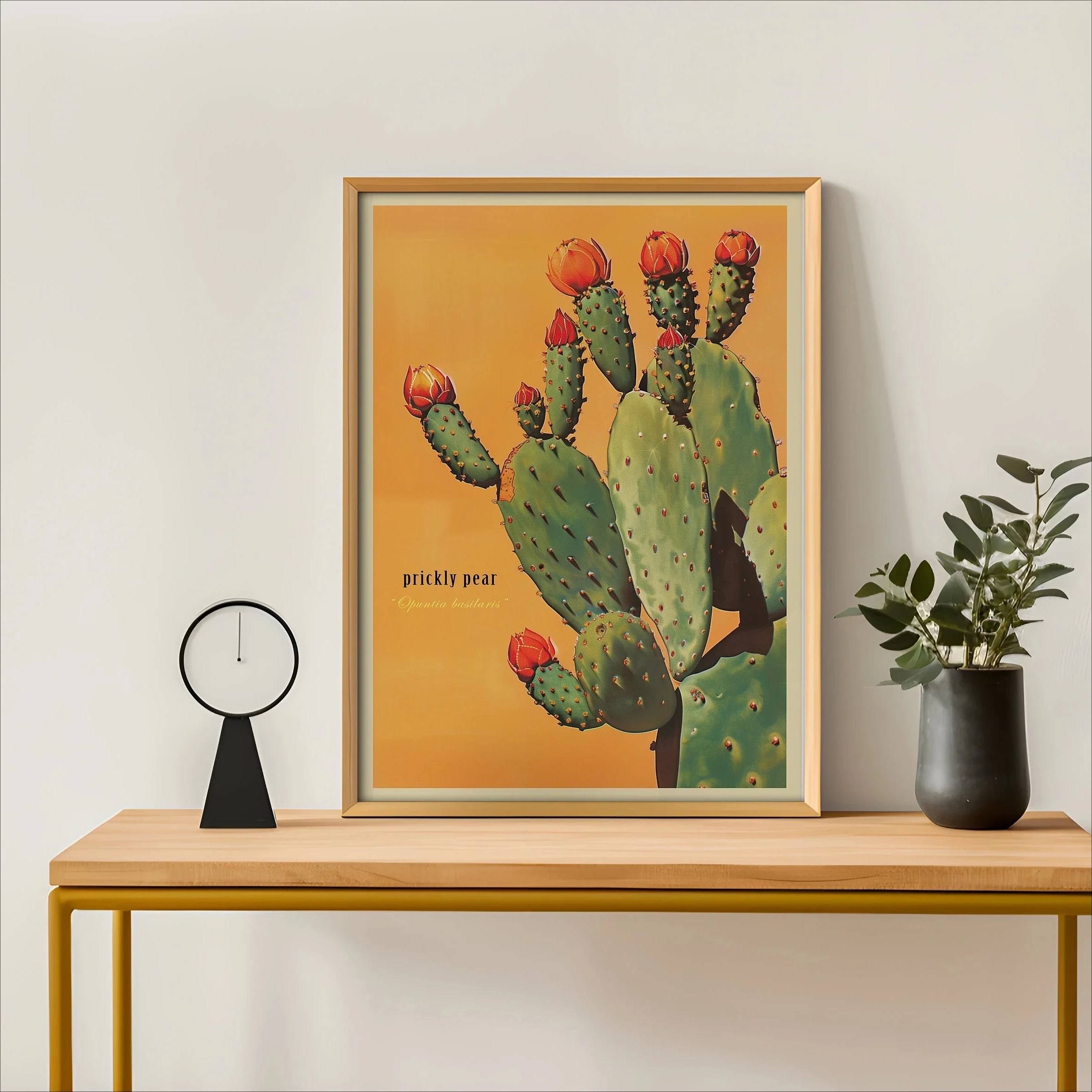 Western Cowboy Girl Bohemian Canvas Print Trout Elk & Cow Smok Cigarette Wall Art Poster Modern Living Room Christmas Home Decor - Image 3