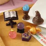 1/12 Dollhouse Mini Magical Academy Props Decoration Dollhouse Micro Scene Ornaments Dolls House Accessories Kid Toys