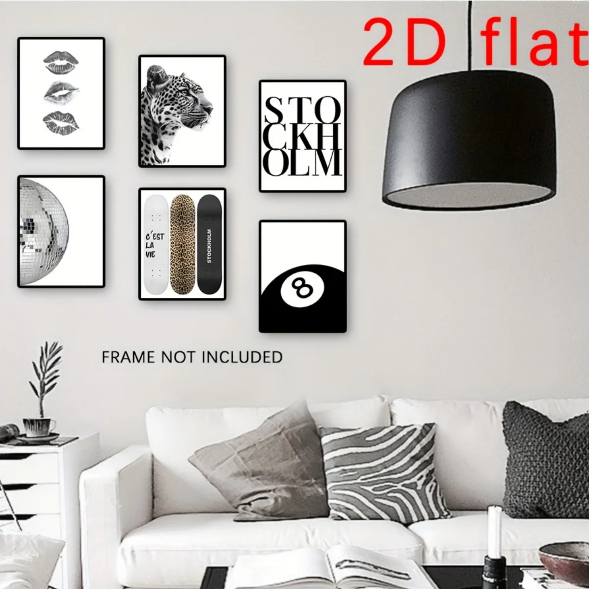 1/6pcs Retro Leopard Cheetah Abstract Canvas Print Poster Y2k Chic Modern Minimalism Art Prints Living Room Home Decor Poster - Image 2