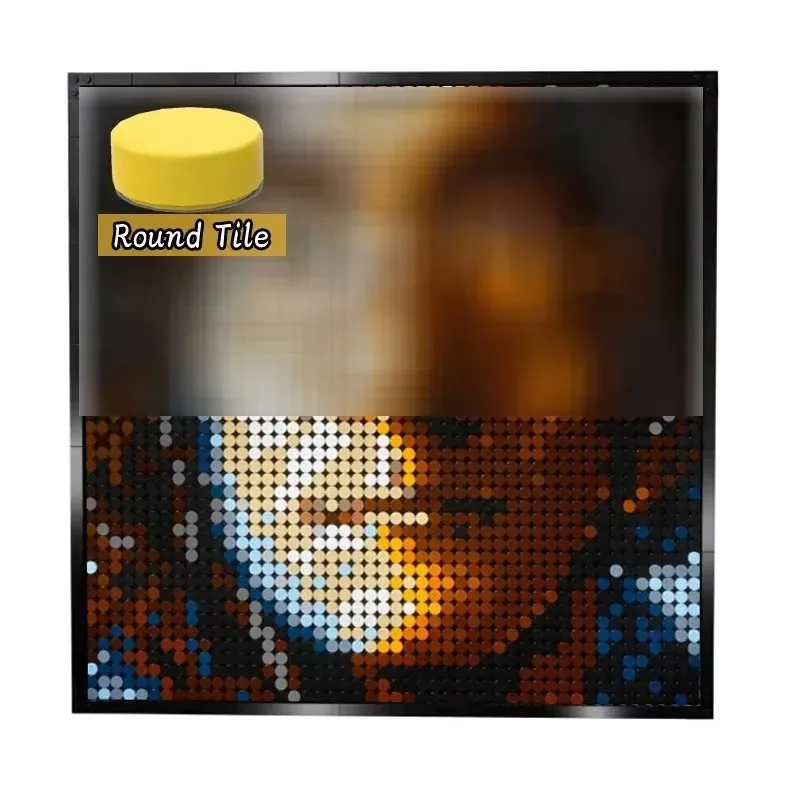 Classic Pixel Art Painting Building Blocks Set Mosaic DIY Bricks Movie Toys Wall Decorations Challenging Creative Christmas Toy - Image 4